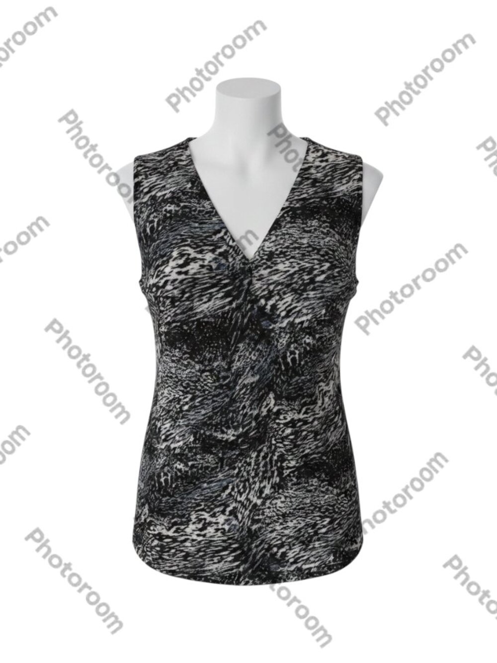 Classiques Entier Black White Women's Sleeveless Top M Black/White